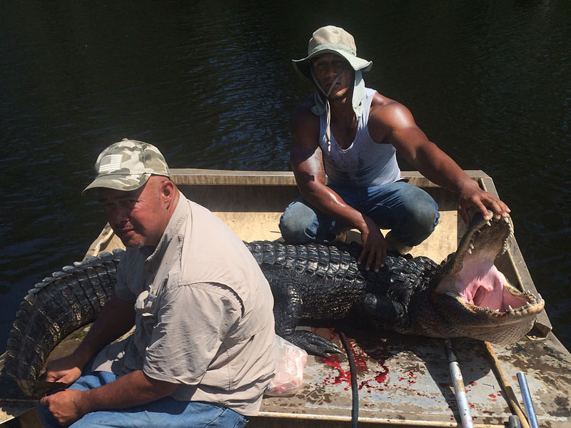 Joey - "Dad" and Dorien - "Pa" with a 9  footer!